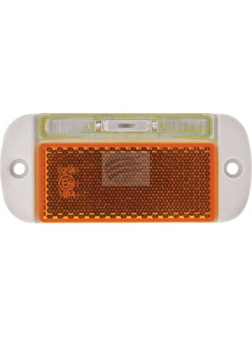 LED Side Marker Lamp with Amber Reflector for 12/24V Vehicles Marker Light Assemblies Autolamps LED    - Micks Gone Bush