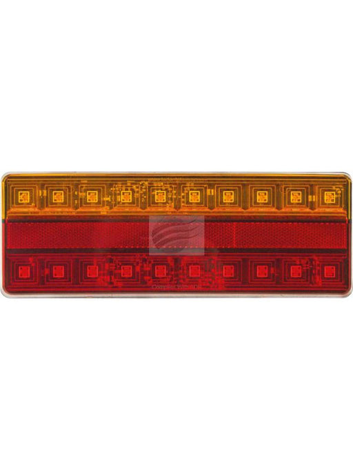 Autolamps LED Stop/Tail/Indicator Lamp with Reflex Reflector 12/24V 28cm 275MAR Turn Signals Autolamps LED    - Micks Gone Bush