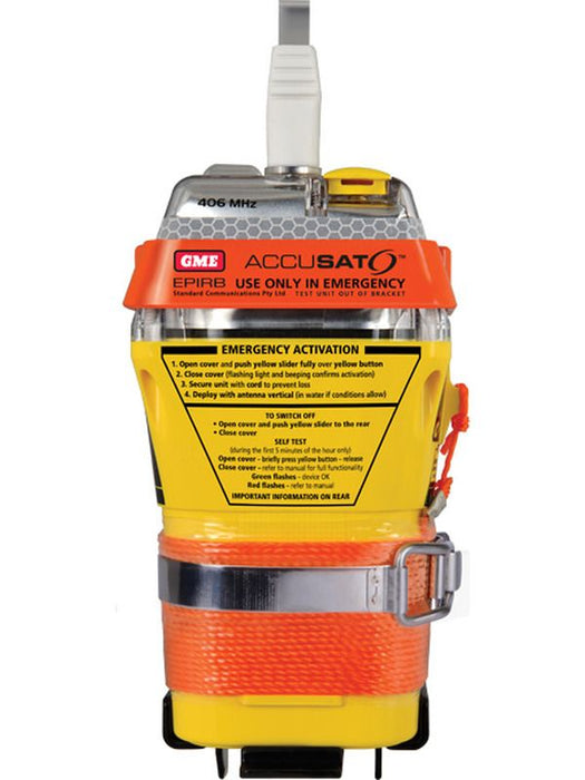 GME 406Mhz GPS ERIRB Manual-Activated Emergency Position Beacon  GME Default Title   - Micks Gone Bush