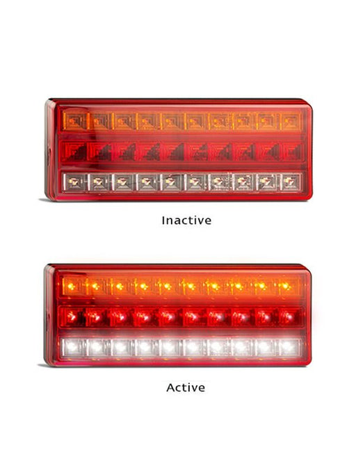 Autolamps LED Stop/Tail/Indicator/Reverse Lamp with 30cm Lead - Bulk Pack 275ARWMB Tail Lights Autolamps LED    - Micks Gone Bush