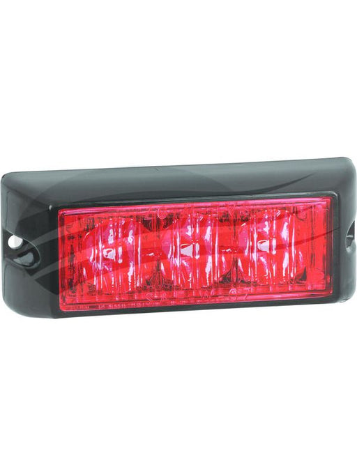 Autolamps Red 3 Module LED Emergency Lamp with 2 Strobe Options Emergency and Warning Lights Autolamps LED    - Micks Gone Bush