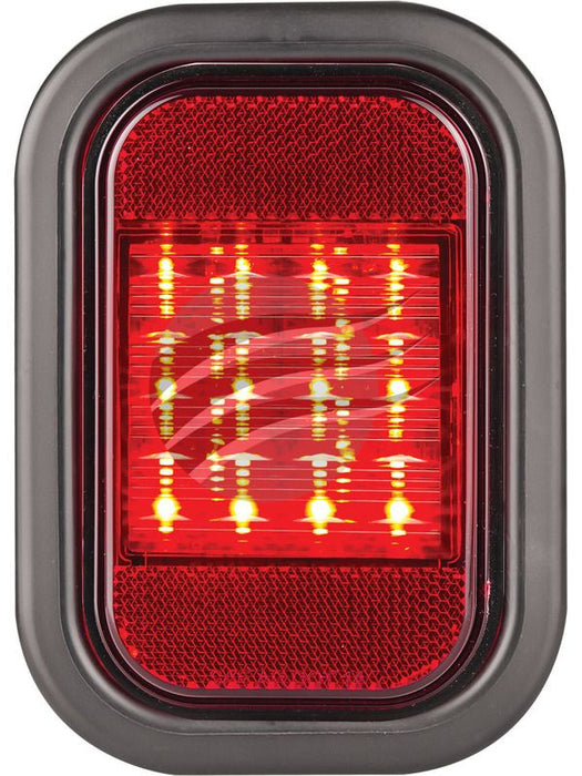 LED Stop/Tail Lamp 12/24V with Grommet (Bulk Pack) - Model 134RMG Tail Lights Autolamps LED    - Micks Gone Bush