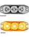 LED Packet 2 Front Indicator Lamp for 12/24V Systems - Horizontal/Vertical Mount Indicator and Warning Lights Autolamps LED    - Micks Gone Bush