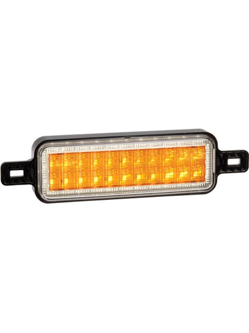 LED Front Direction Indicator Lamp for 4WDs and Trucks with Unique White Park Lamp Ring Turn Signals Narva    - Micks Gone Bush