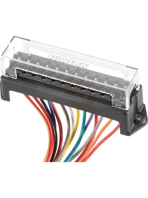 Narva 12-Way Prewired Standard ATS Blade Fuse Box 54426 for Enhanced Vehicle Electrical System Fuses Narva    - Micks Gone Bush