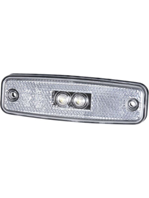 Narva 10-30V LED Front End Outline Marker Lamp White with Reflector 92006 - Enhance Your Vehicle with Style and Safety Marker Light Assemblies Narva    - Micks Gone Bush