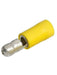 Narva 5.0mm Yellow Male Bullet Terminals with Flared Vinyl Insulation - Pack of 50 Solderless Terminal Kits Narva    - Micks Gone Bush