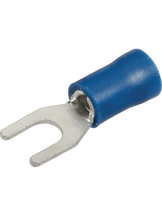 Narva 4.3mm Blue Vinyl Spade Terminals - Pack of 100 - Electrical Wiring Upgrade Solderless Terminal Kits Narva    - Micks Gone Bush