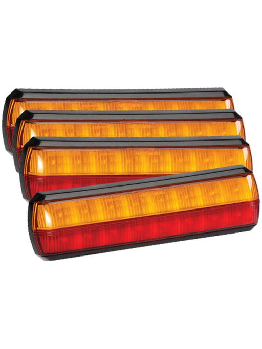 Narva 10-30V LED Slimline Rear Stop/Tail & Direction Indicator Lamps - Pack of 4 Turn Signals Narva    - Micks Gone Bush