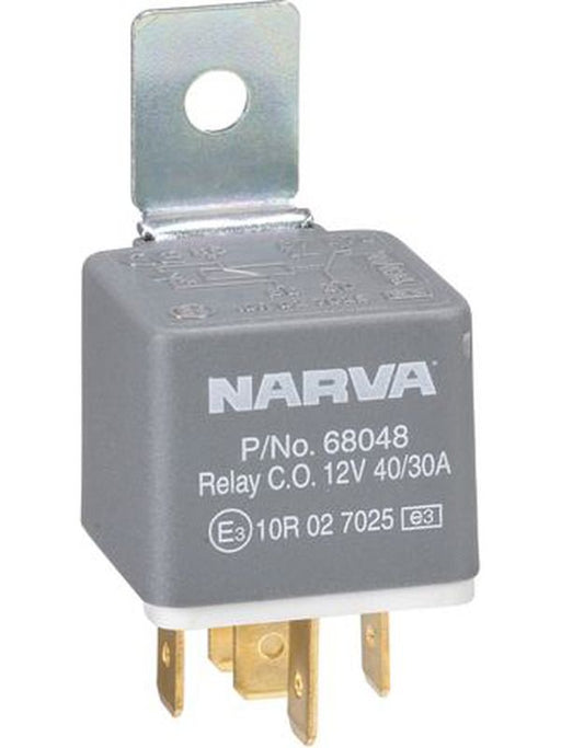 Narva 12 Volt 40A/30A Change-Over 5 Pin Relay With Diode 68048 - Enhanced Electrical System Upgrade Relays Narva    - Micks Gone Bush