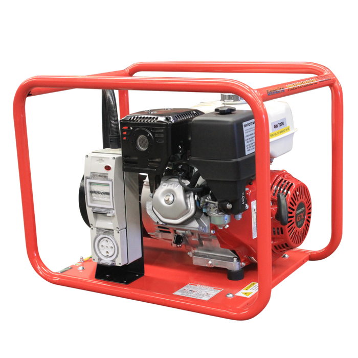 8kVA Honda GH7000E/3 Electric Start Open-Frame Generator Business & Industrial Genelite    - Micks Gone Bush