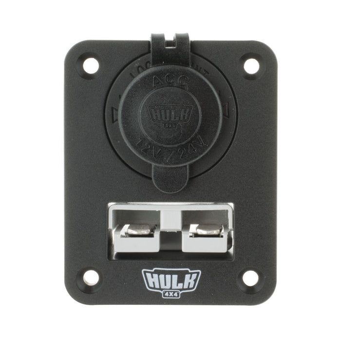 HULK 4x4 Double Flush Mount Housing w/ 50A Plug  Micks Gone Bush    - Micks Gone Bush