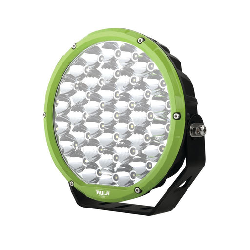 Hulk 4x4 9" Round Led Driving Light (green Bezel)  Hulk    - Micks Gone Bush