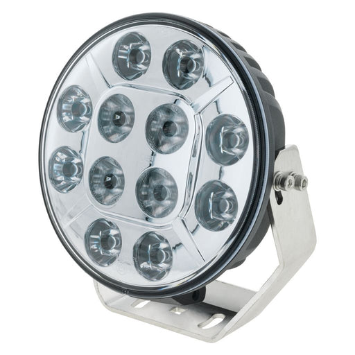 7 Ignite Round Slimline LED Driving Light, 60W, 9-36V  Ignite    - Micks Gone Bush