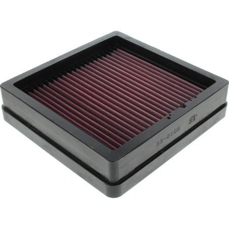 K&N 33-2105 Hi-Flow Performance Air Filter for Mitsubishi Vehicles Air Filter (Single) K&N    - Micks Gone Bush