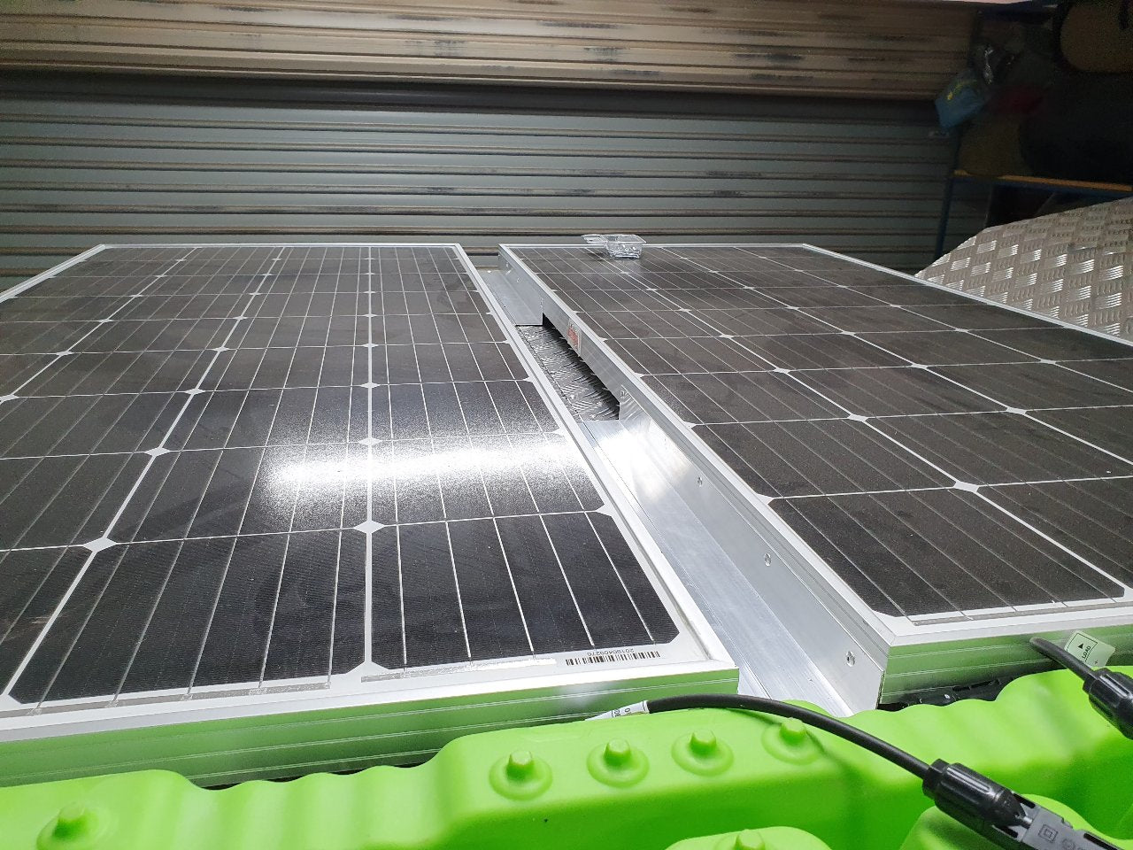 Solar Panel Micks Gone Bush