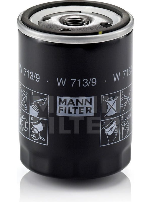 Mann W713/9 Oil Filter for Land Rover Defender and Discovery: Superior Engine Protection Engine Oil Filter Mann-Filter    - Micks Gone Bush