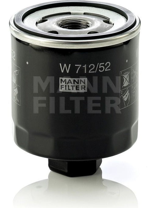 Upgrade Your Seat Cordoba with Mann W712/52 Oil Filter for Enhanced Engine Performance Engine Oil Filter Mann-Filter    - Micks Gone Bush