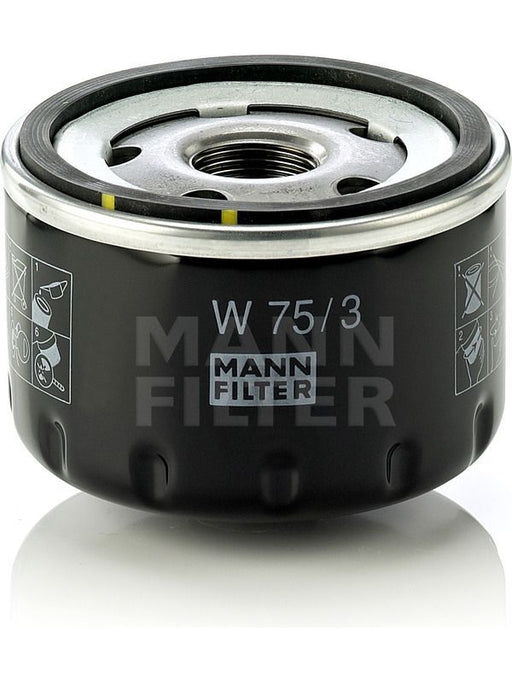 Mann-Filter W 75/3 Engine Oil Filter for Alfa Romeo 156 - High Performance Oil Filtration Solution Engine Oil Filter Mann-Filter    - Micks Gone Bush