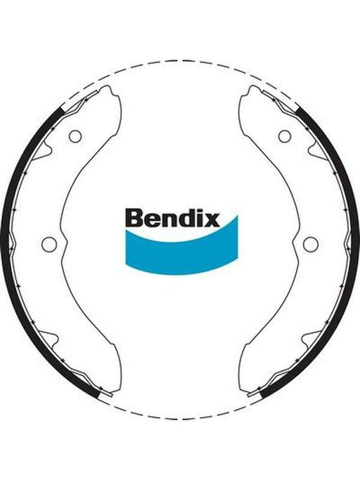 Bendix BS1415 Brake Shoes Disc Brake Pad Set Bendix    - Micks Gone Bush