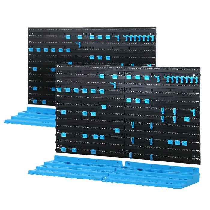 Ultimate Garage Tool Storage Solution Wall Mounted Rack with 108 Bins Tools > Tools Storage Giantz    - Micks Gone Bush