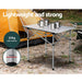 Weisshorn Lightweight Portable Folding Camping Table Outdoor > Camping Weisshorn    - Micks Gone Bush