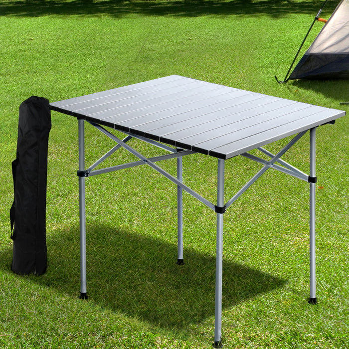 Weisshorn Lightweight Portable Folding Camping Table Outdoor > Camping Weisshorn    - Micks Gone Bush