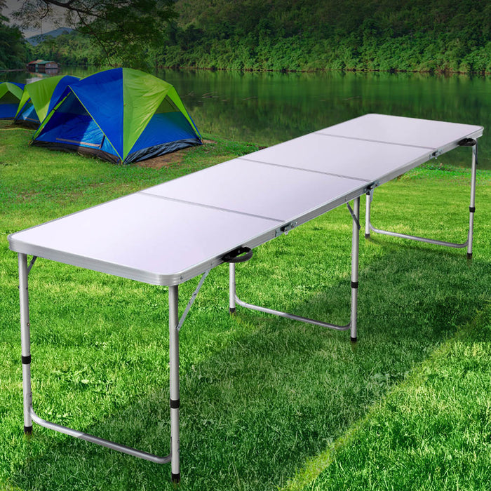 Weisshorn Portable Outdoor Folding Camping Table 240CM Outdoor > Camping Weisshorn    - Micks Gone Bush