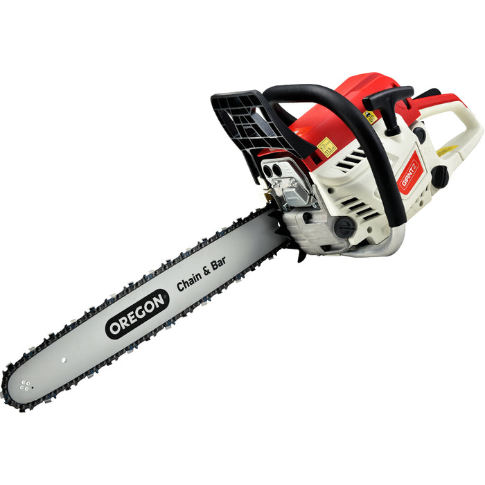 Giantz Petrol Chainsaw E-Start Pruning Saw with 20 or 24 Oregon Bar Tools > Industrial Tools Giantz    - Micks Gone Bush