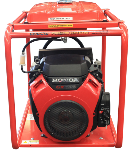 Genelite Honda GX630E 11kVA 3 Phase Generator Generator Genelite    - Micks Gone Bush