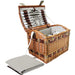 Willow 4 Person Picnic Basket Set with Storage and Blanket Outdoor > Picnic Micks Gone Bush    - Micks Gone Bush