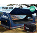 Weisshorn Swag King Single Camping Canvas Free Standing Swags Blue Dome Tent Outdoor > Camping Weisshorn    - Micks Gone Bush