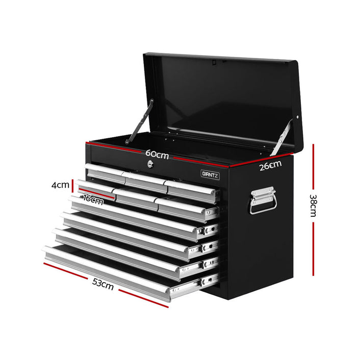 Large 10-Drawer Steel Toolbox Cabinet for Garage Storage and Organization Tools > Tools Storage Giantz    - Micks Gone Bush