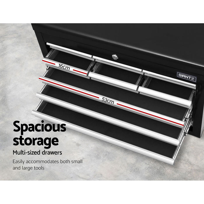 Large 10-Drawer Steel Toolbox Cabinet for Garage Storage and Organization Tools > Tools Storage Giantz    - Micks Gone Bush