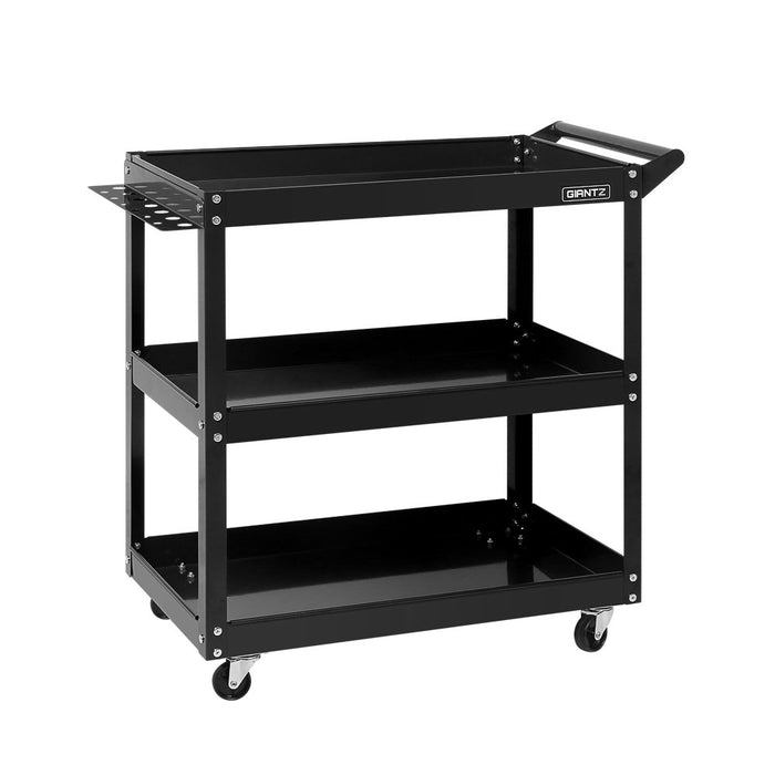 Storage Cart Trolley with Screwdriver Holder and Lockable Castors Tools > Tools Storage Giantz    - Micks Gone Bush