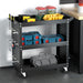 Maximise Efficiency Giantz 3-Tier Tool Cart with Garage Pegboard Hooks Tools > Tools Storage Giantz    - Micks Gone Bush