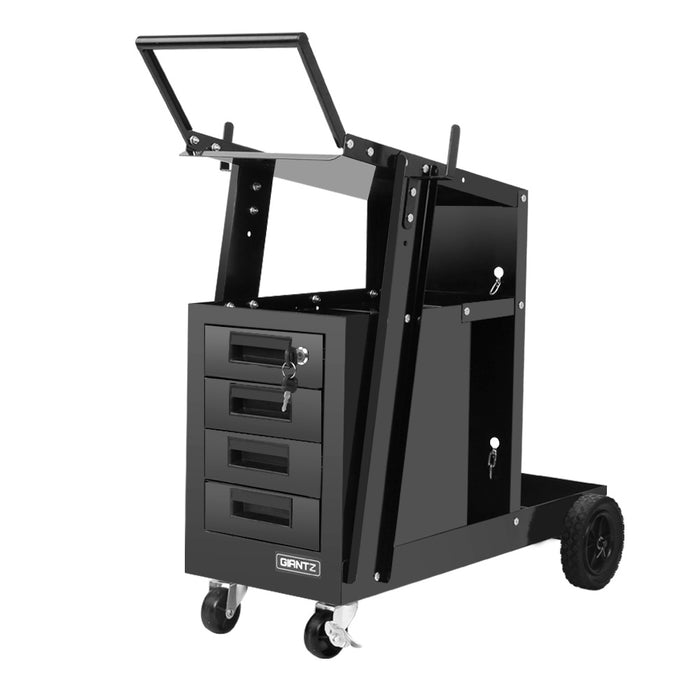 Sturdy Support Giantz Welding Trolley Cart for MIG, TIG, ARC Tools > Tools Storage Giantz    - Micks Gone Bush