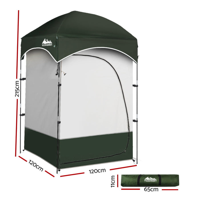 Weisshorn Camping Shower Toilet Tent Outdoor Portable Changing Room Ensuite Outdoor > Camping Weisshorn    - Micks Gone Bush