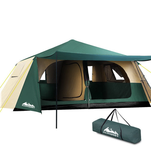 Weisshorn Instant Up Camping Tent 8 Person Pop up Tents Family Hiking Dome Camp Outdoor > Camping Weisshorn    - Micks Gone Bush