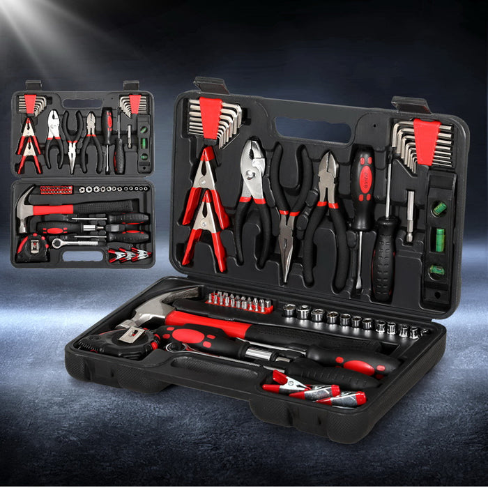 Complete Home Solutions Giantz 70pcs Tool Kit in Durable Black Hard Case Tools > Other Tools Giantz    - Micks Gone Bush