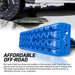 X-BULL 2PCS Recovery Boards Tracks Snow Tracks Mud tracks 4WD With 4PC mounting bolts Blue Auto Accessories > 4WD & Recovery X-BULL    - Micks Gone Bush