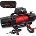 X-BULL 12V Electric Winch 14500LBS synthetic rope with winch cover Auto Accessories > 4WD & Recovery X-BULL    - Micks Gone Bush