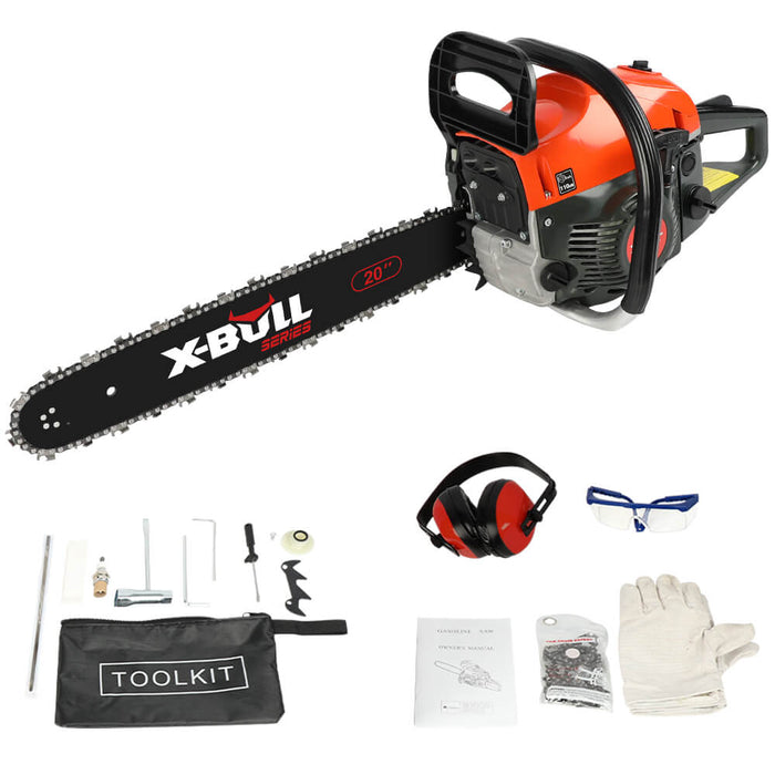 Proficient Pruning Gear X-BULL 62cc Petrol Chainsaw with E-Start Tools > Other Tools X-BULL    - Micks Gone Bush