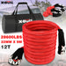 X-BULL Kinetic Rope 22mm x 9m Snatch Strap Recovery Kit Dyneema Tow Winch Auto Accessories > 4WD & Recovery X-BULL    - Micks Gone Bush