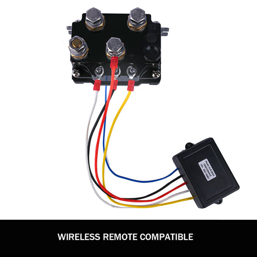 X-BULL Winch Solenoid Relay Wiring Controller 500A 12V and 150ft Wireless Remote 4T Block Pulley Auto Accessories > 4WD & Recovery Micks Gone Bush    - Micks Gone Bush