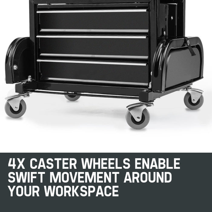 Rolling Garage Tool Storage and Comfort Seat Solution with Tray Tools > Tools Storage Micks Gone Bush    - Micks Gone Bush