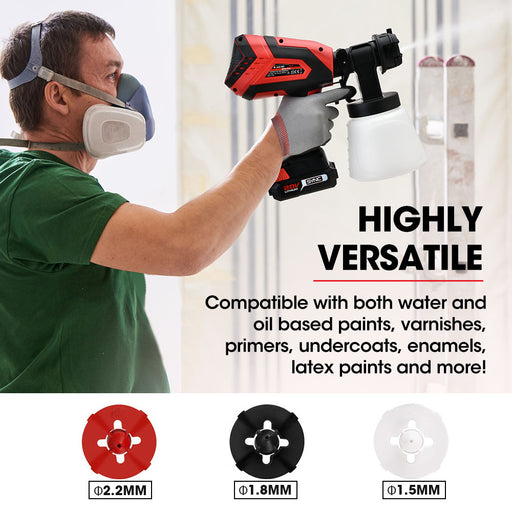 BAUMR-AG 20V Cordless Paint Sprayer Kit Quick Charge Lithium Battery Tools > Industrial Tools Micks Gone Bush    - Micks Gone Bush