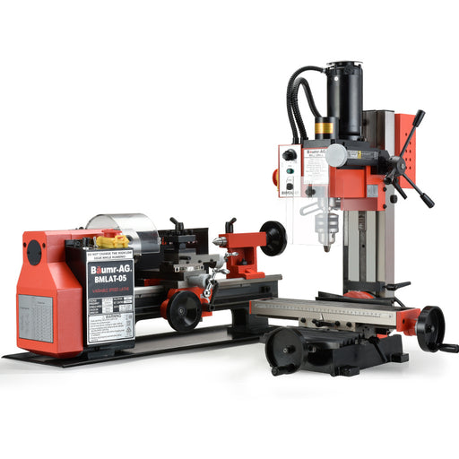 Versatile Performance BAUMR-AG 400W Lathe and 350W Mill Drill Combo Tools > Industrial Tools Micks Gone Bush    - Micks Gone Bush