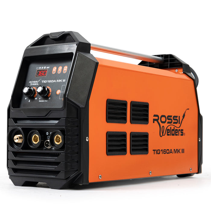 Work Efficiently ROSSI 160 Amp Inverter TIG Arc Stick Welder Tools > Power Tools ROSSI    - Micks Gone Bush