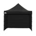 Wallaroo Gazebo Tent Marquee 3x3 PopUp Outdoor Black Home & Garden > Shading Micks Gone Bush    - Micks Gone Bush